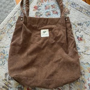 Brown Corduroy Bag